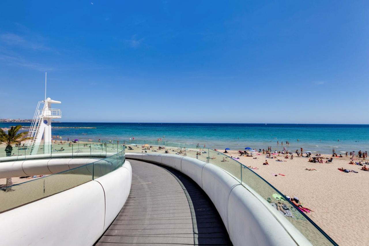 Hb Apartments - Apartamento Plaza Luceros Playa Alicante Loft Com Экстерьер фото